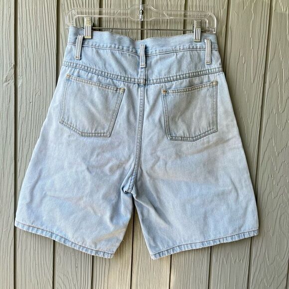 Vintage 1993 Jerry Leigh Looney Tunes Jean Shorts High Rise M - Picture 5 of 12